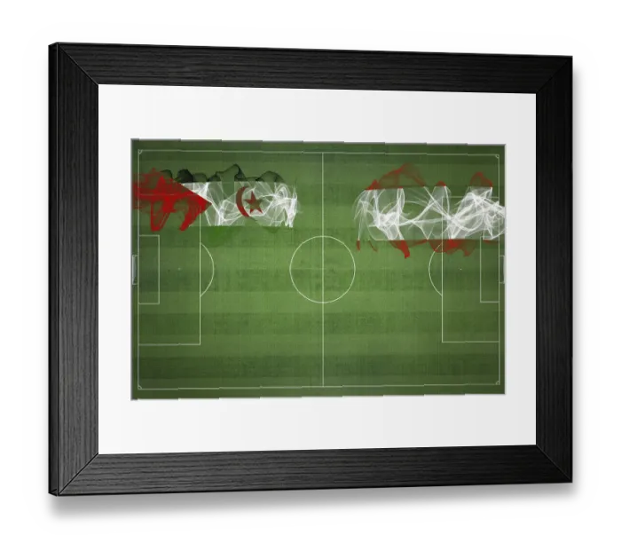 Framed Print : Sahrawi Arab Democratic Republic vs Austria Soccer Match Framed Print : Sahrawi Arab Democratic Republic vs Austria Soccer Match