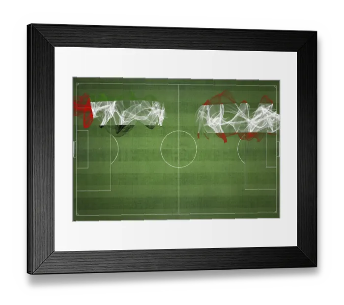 Framed Print : United Arab Emirates vs Austria Soccer Match