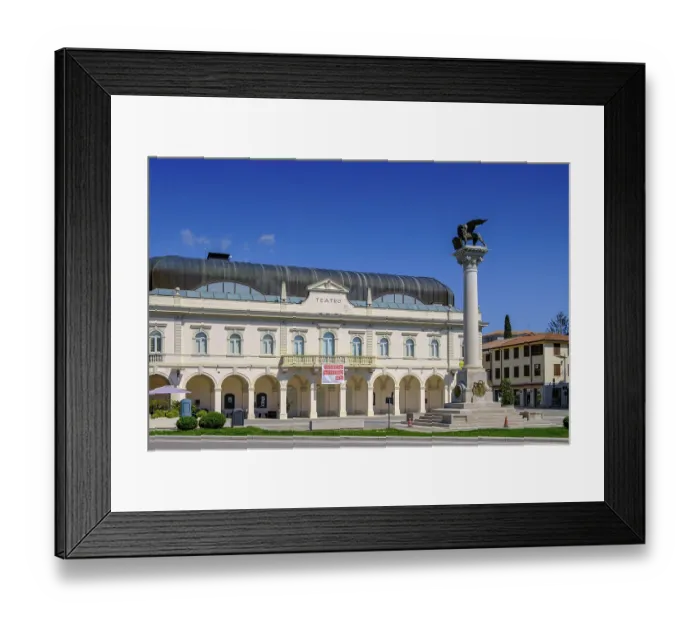 Framed Print : Theatre, Gradisca d'Isonzo