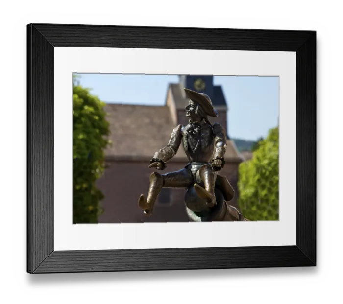 Framed Print : Munchausen figure, The Ride on the Cannonball Framed Print : Munchausen figure, The Ride on the Cannonball