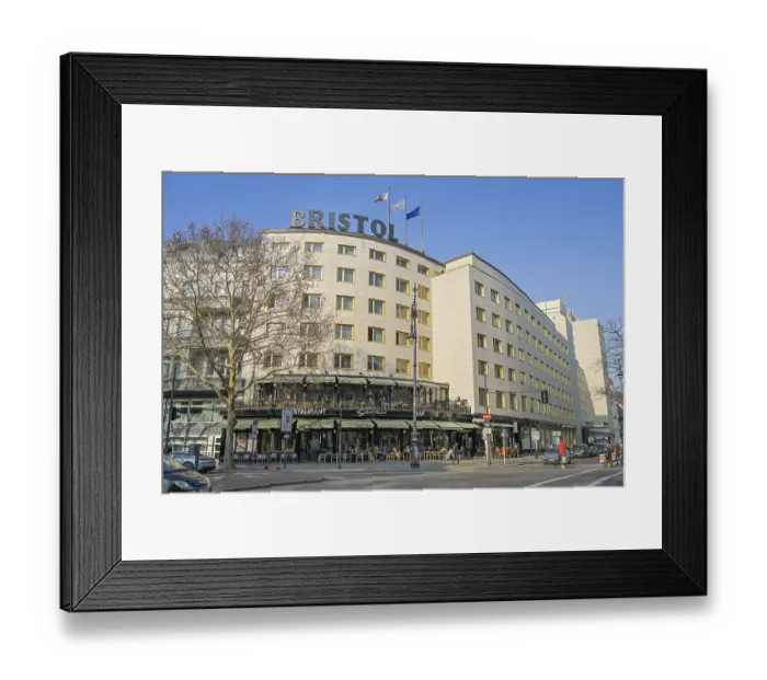 Framed Print : Hotel Bristol, Kurfurstendamm