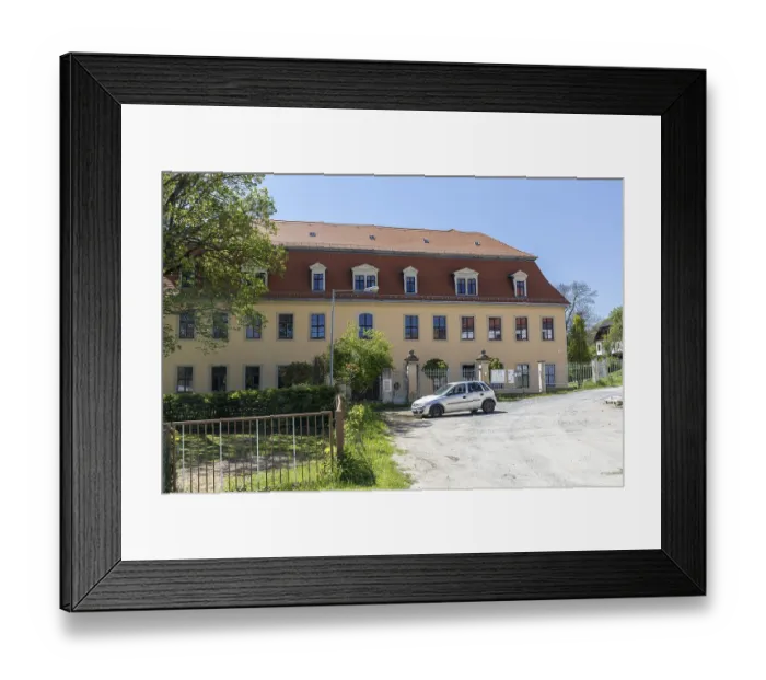 Framed Print : Maxen Castle, Muglitztal, Saxony