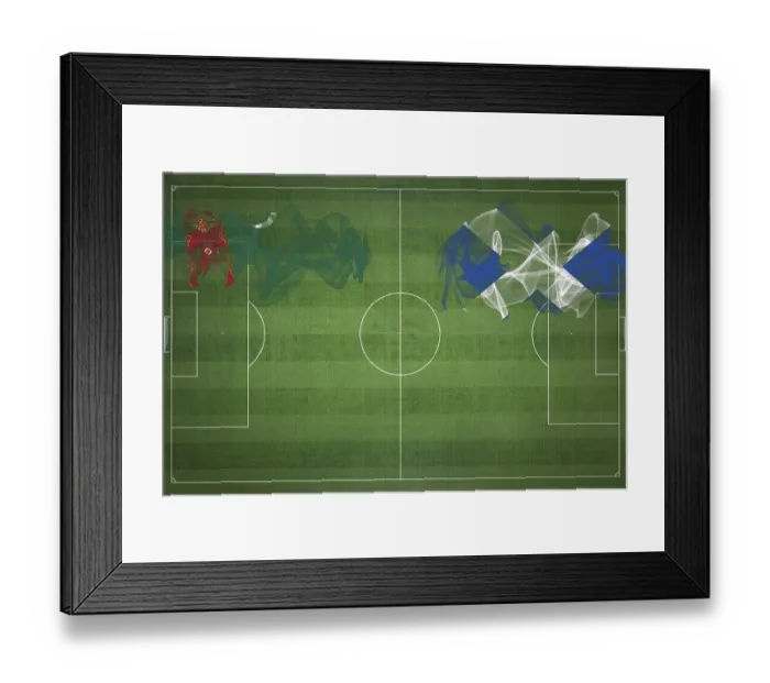 Framed Print : Turkmenistan vs Scotland Soccer Match Framed Print : Turkmenistan vs Scotland Soccer Match