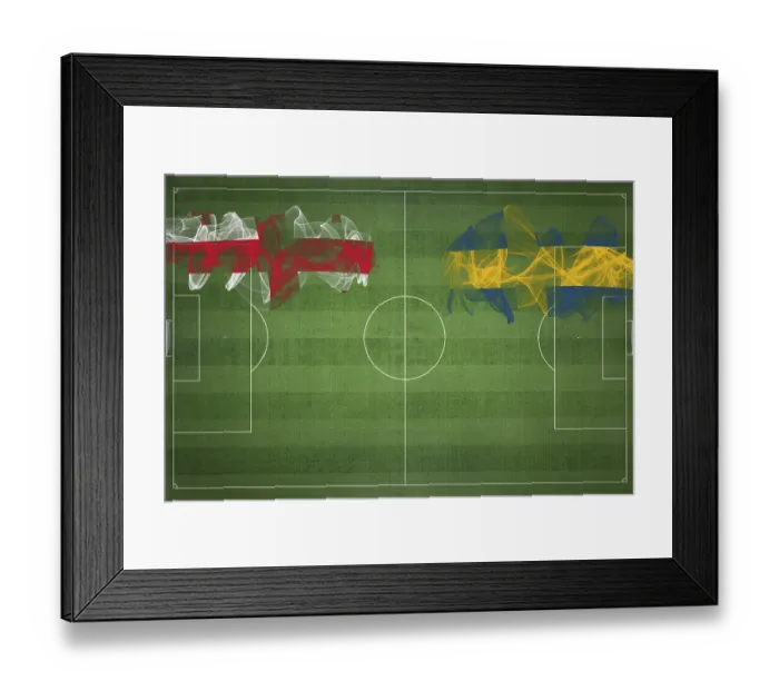 Framed Print : Georgia vs Sweden Soccer Match