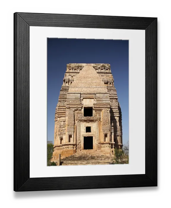 Framed Print : Architecture heritage teli ka temple Gwalior