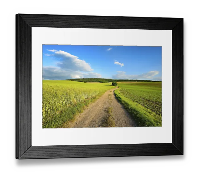 Framed Print : Landscape at the Fahner Hohe Framed Print : Landscape at the Fahner Hohe