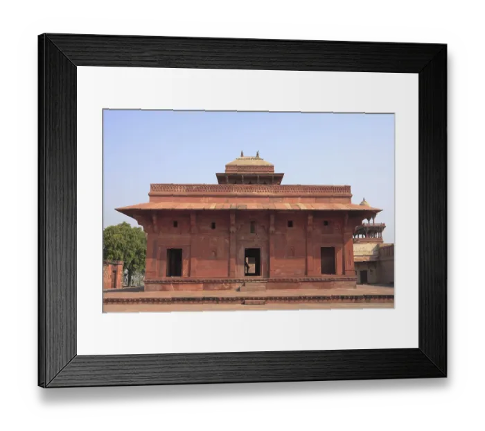 Framed Print : Jodh Bai's palace in Fatehpur Sikri built during second half of 16th century