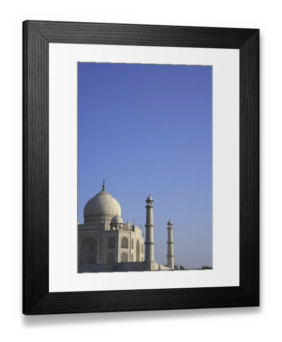 Framed Print : Taj Mahal Seventh Wonders of World on south bank of Yamuna river Framed Print : Taj Mahal Seventh Wonders of World on south bank of Yamuna river