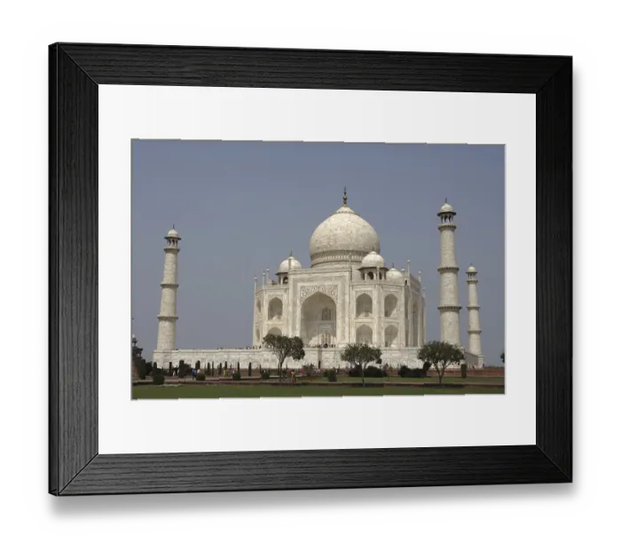 Framed Print : Taj Mahal Seventh Wonders of World Framed Print : Taj Mahal Seventh Wonders of World