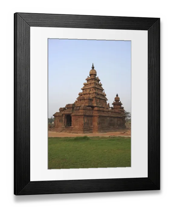 Framed Print : Shore temple dedicated to gods Vishnu and Shiva built c Framed Print : Shore temple dedicated to gods Vishnu and Shiva built c