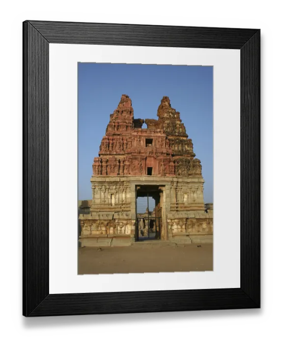 Framed Print : Gopura of Vijaya Vittala temple