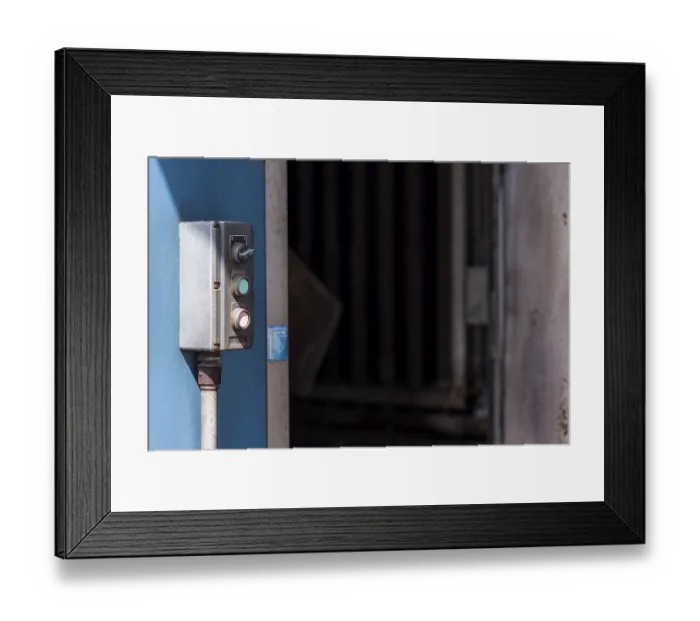 Framed Print : Details of an old abandoned factory