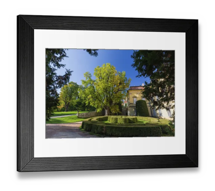 Framed Print : Buchlovice castle in south-east Moravia