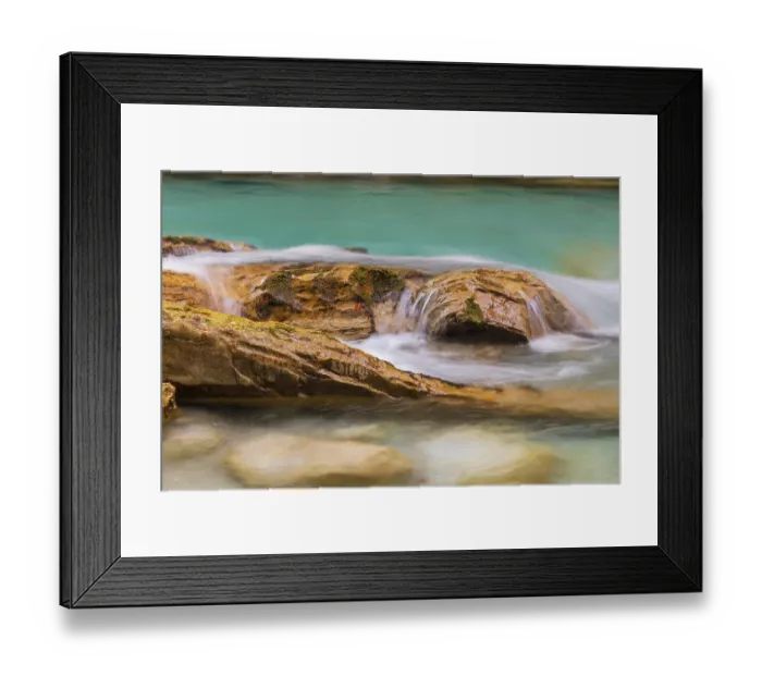 Framed Print : The Riss creek flowing through an autumnal landscape in the Eng valley Framed Print : The Riss creek flowing through an autumnal landscape in the Eng valley