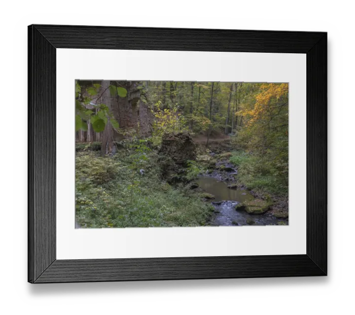 Framed Print : Ruins of the blue house Framed Print : Ruins of the blue house