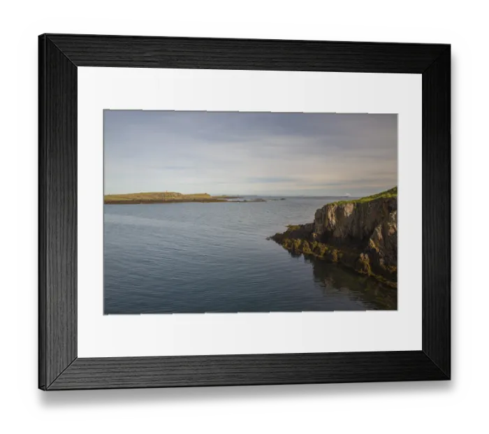 Framed Print : On the ferry leaving Stykkisholmur port to Brjanslaekur further north to the west fjords