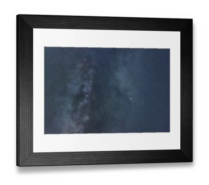 Framed Print : Triangulum star constellation, Night sky Framed Print : Triangulum star constellation, Night sky