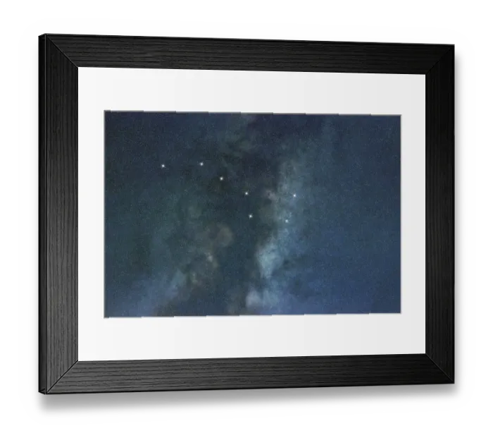 Framed Print : Big Dipper, Ursa Major star constellation Framed Print : Big Dipper, Ursa Major star constellation
