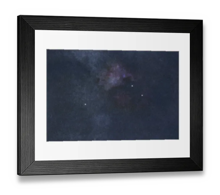 Framed Print : Equuleus star constellation, Night sky Framed Print : Equuleus star constellation, Night sky