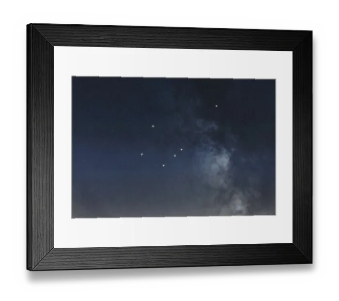 Framed Print : Telescopium star constellation Framed Print : Telescopium star constellation