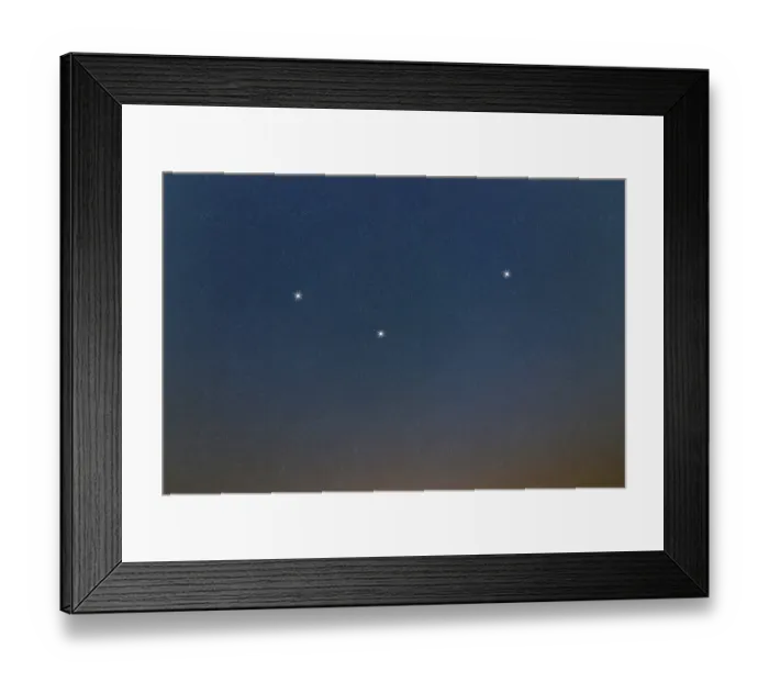 Framed Print : Fornax star constellation, Night sky Framed Print : Fornax star constellation, Night sky