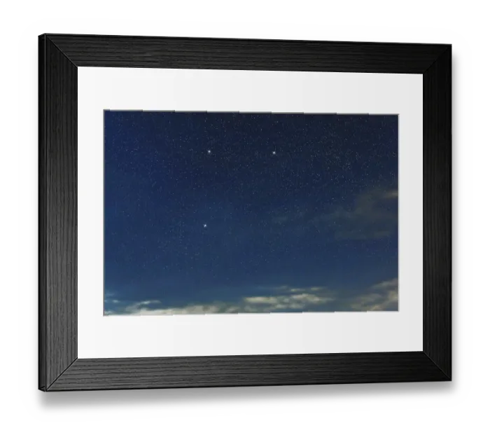 Framed Print : Coma Berenices star constellation Framed Print : Coma Berenices star constellation