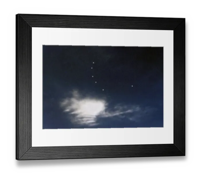 Framed Print : Corona Australis star constellation