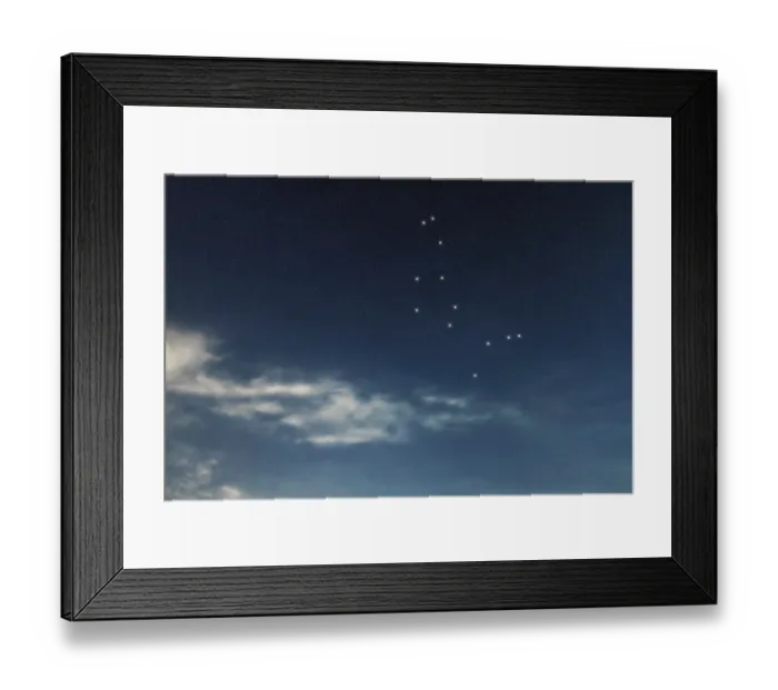 Framed Print : Bootes star constellation, Night sky Framed Print : Bootes star constellation, Night sky