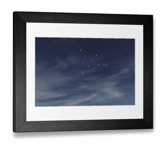 Framed Print : Cygnus star constellation, Night sky Framed Print : Cygnus star constellation, Night sky