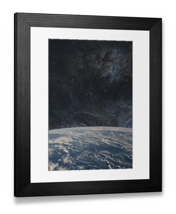 Framed Print : Mensa star constellation, Night sky