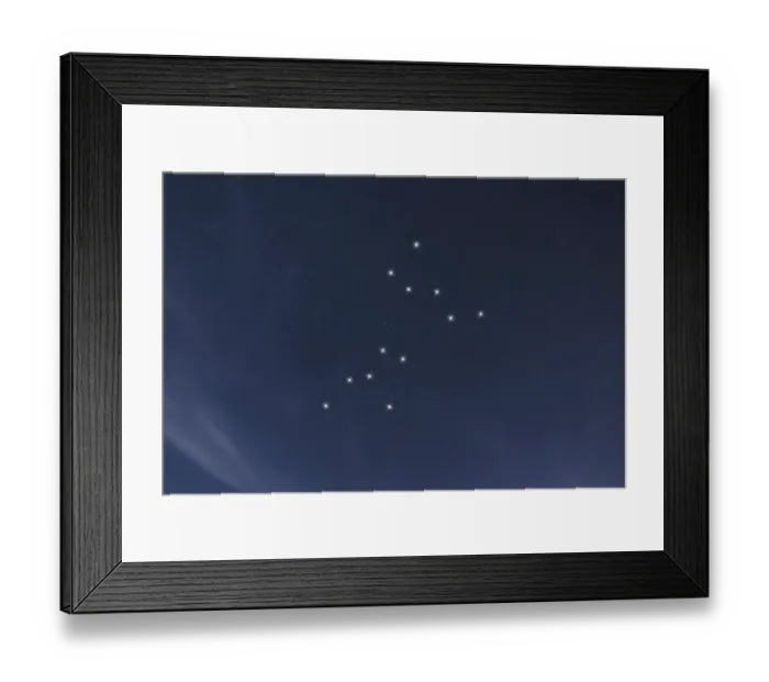 Framed Print : Canis Major star constellation Framed Print : Canis Major star constellation