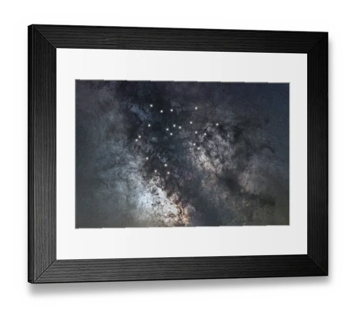 Framed Print : Sagittarius star constellation Framed Print : Sagittarius star constellation