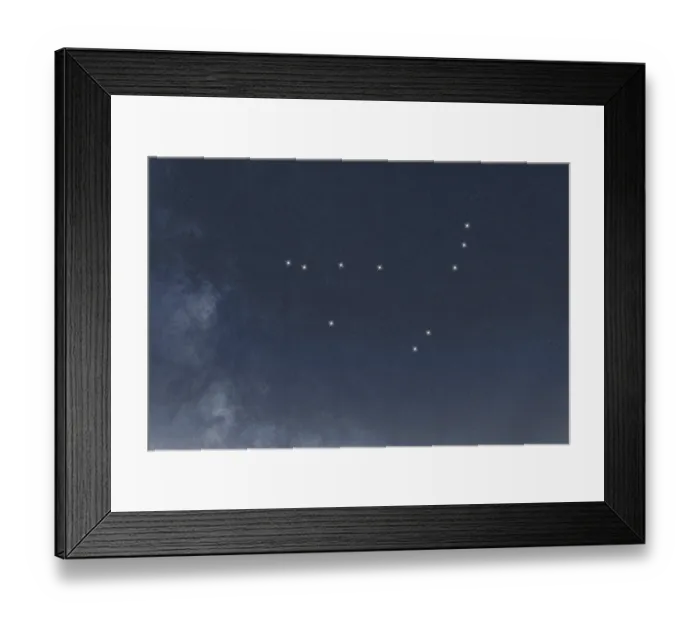 Framed Print : Capricornus star constellation Framed Print : Capricornus star constellation