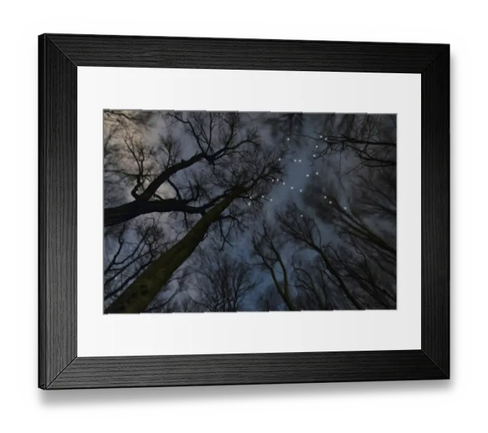 Framed Print : Hercules star constellation, Night sky Framed Print : Hercules star constellation, Night sky
