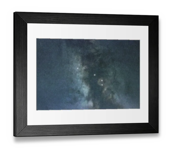 Framed Print : Aries star constellation, Night sky