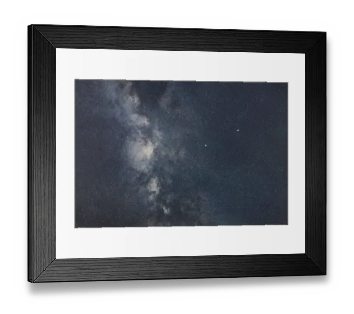 Framed Print : Canes Venatici star constellation Framed Print : Canes Venatici star constellation