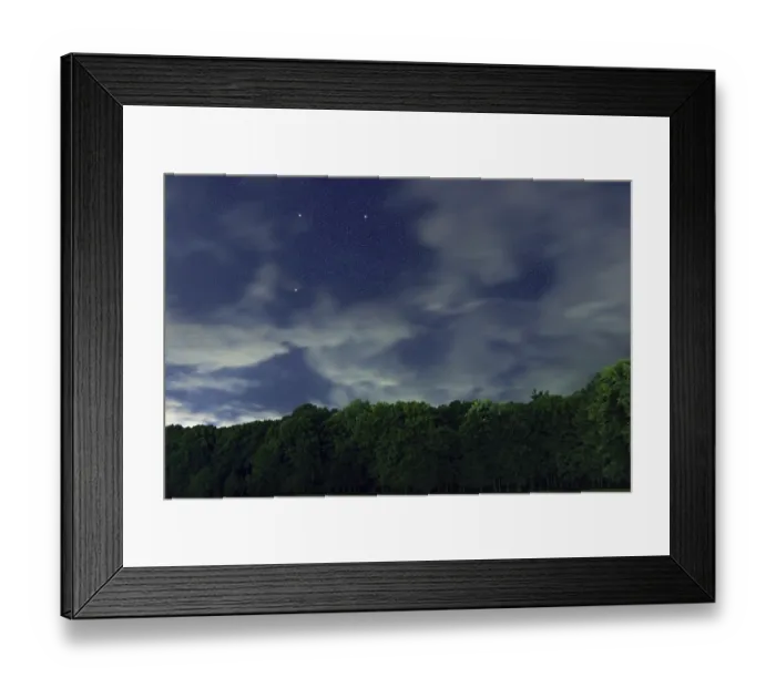 Framed Print : Coma Berenices star constellation