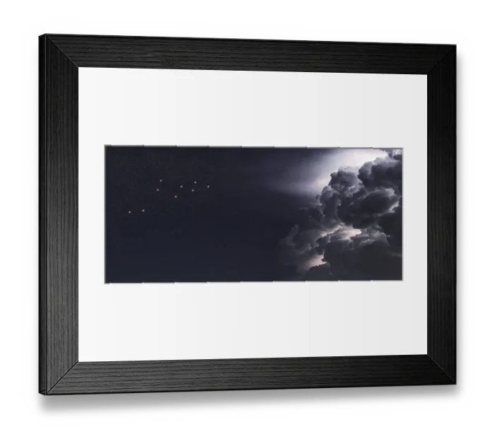 Framed Print : Lacerta star constellation, Night sky Framed Print : Lacerta star constellation, Night sky