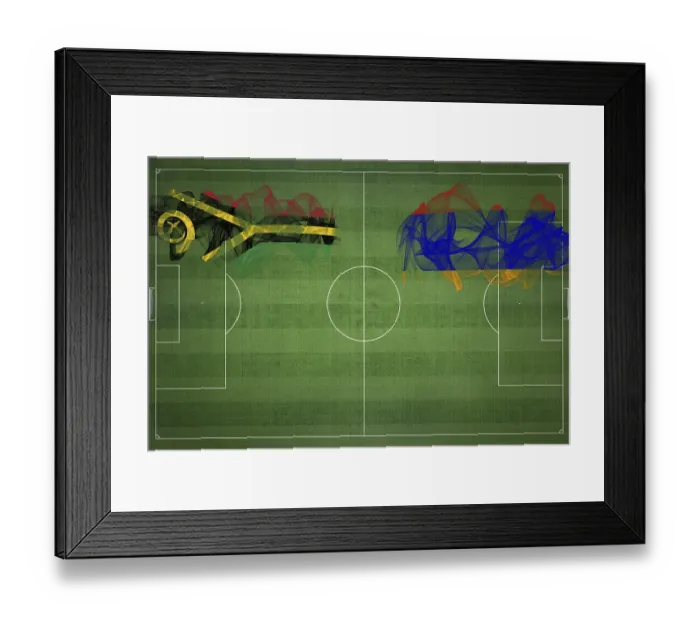 Framed Print : Vanuatu vs Armenia Soccer Match