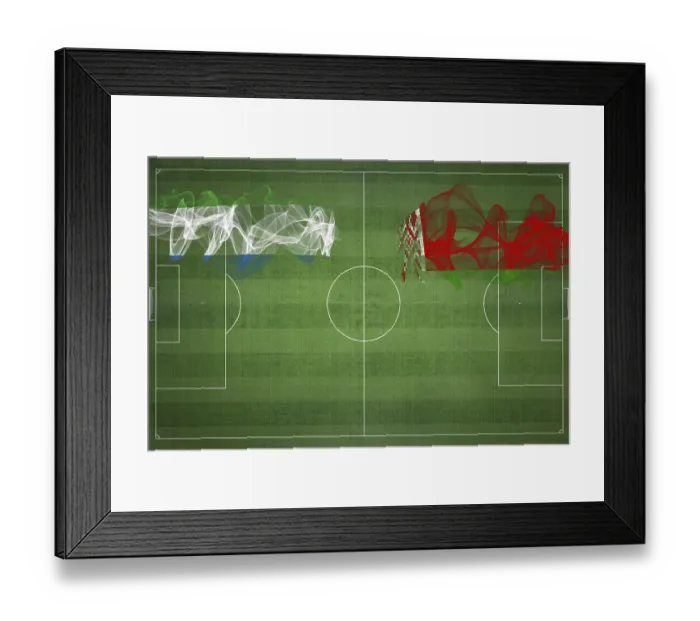 Framed Print : Sierra Leone vs Belarus Soccer Match