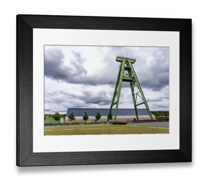 Framed Print : The former Lohberg coal mine in Dinslaken Framed Print : The former Lohberg coal mine in Dinslaken