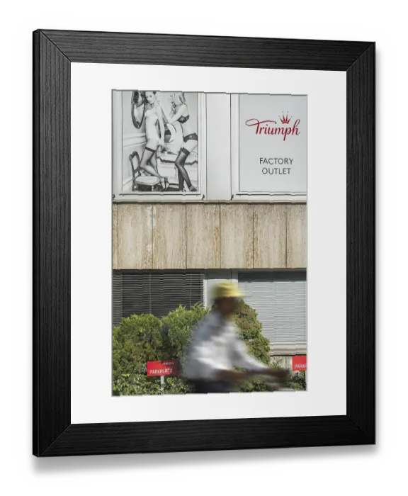 Framed Print : Triumph Factory Outlet, Munich