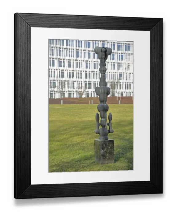Framed Print : Sculpture Europe by Rudolf Kedl 1985
