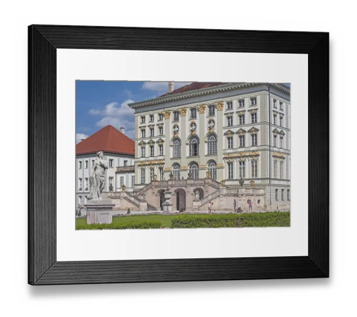 Framed Print : West facade with Hermes figure Framed Print : West facade with Hermes figure
