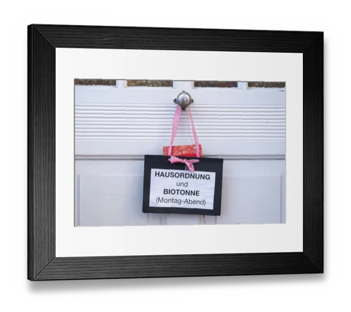 Framed Print : Tenement building, community work Framed Print : Tenement building, community work
