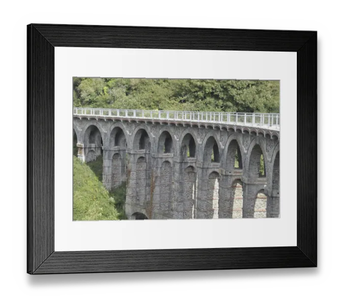 Framed Print : Pont de Toupin in Saint Brieuc