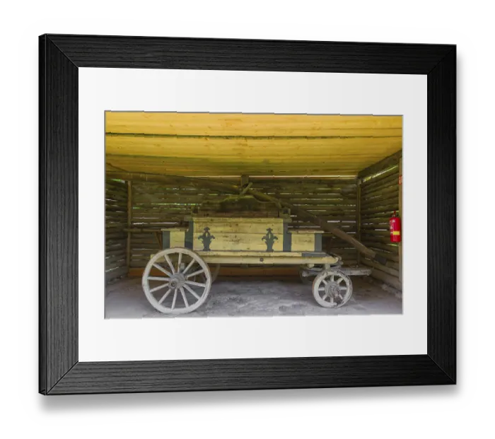 Framed Print : Museum of slovak village in Jahodnicky Hory