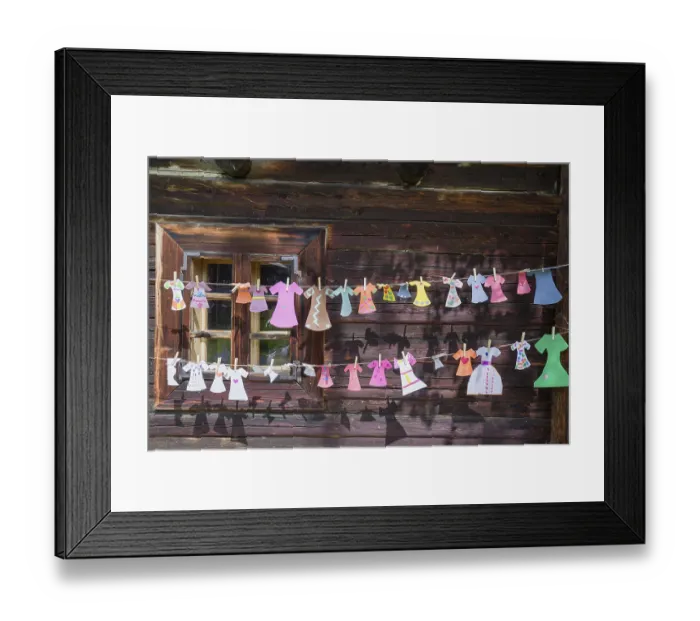Framed Print : Museum of slovak village in Jahodnicky Hory
