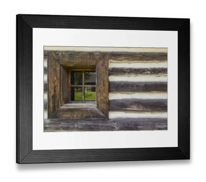 Framed Print : Museum of slovak village in Jahodnicky Hory
