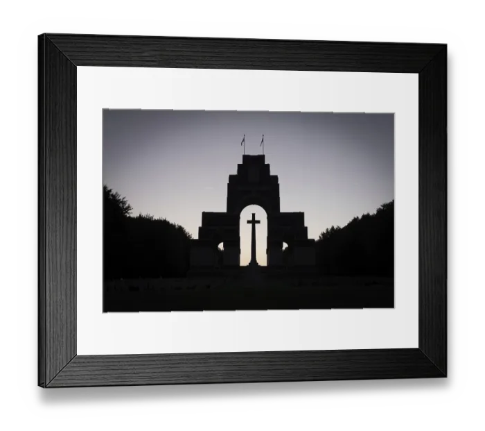 Framed Print : The Thiepval Memorial to the Missing of the Somme in Thiepval